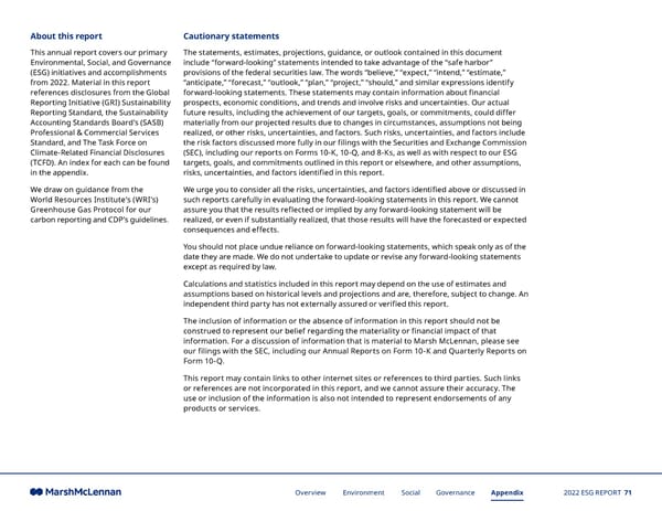 2022 ESG Report | Succeeding Together - Page 71