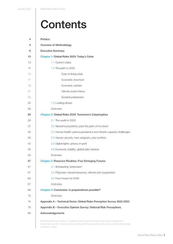 2023 | Global Risks Report - Page 3