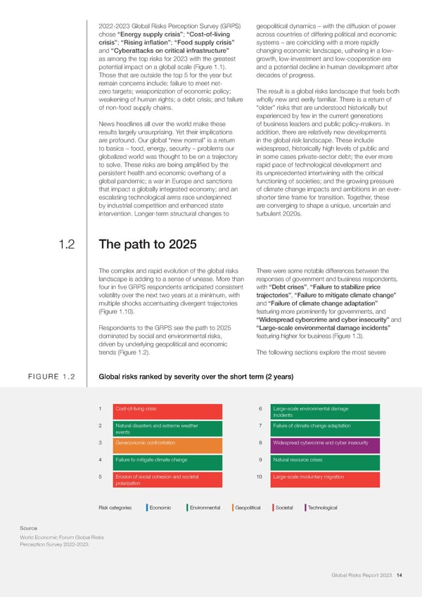 2023 | Global Risks Report - Page 14