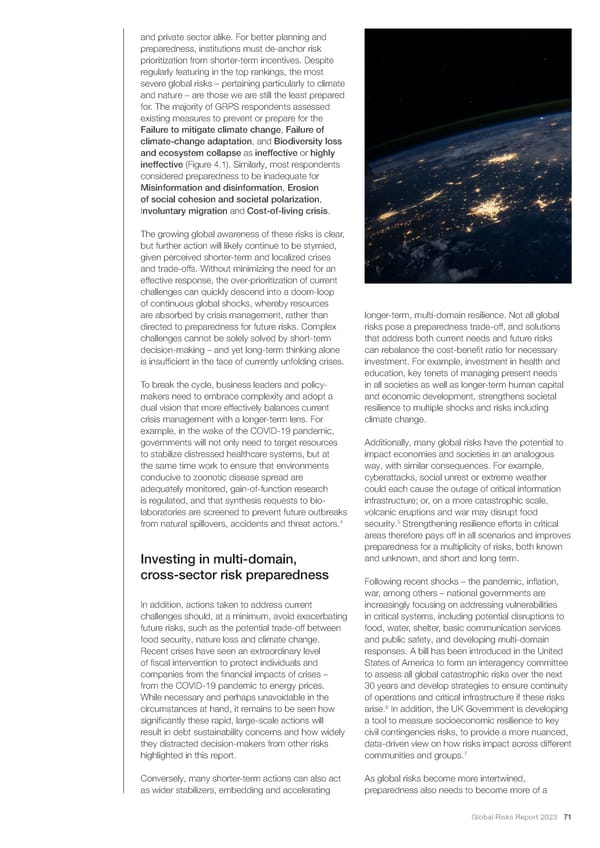 2023 | Global Risks Report - Page 71