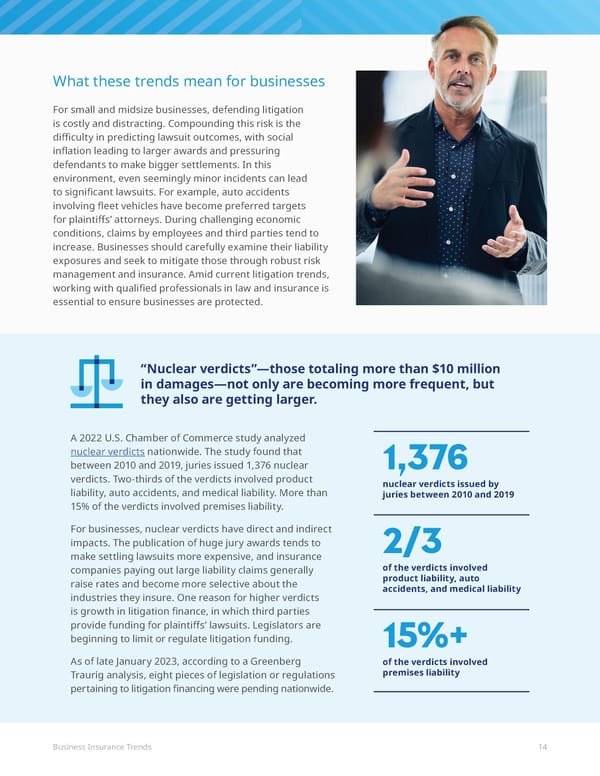 2023 | Business Insurance Trends - Page 15